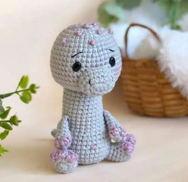 6 in 1 Crochet pattern Baby dinosaurs Collection bundle amigurumi