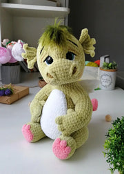 Linus the dragon crochet pattern