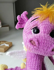 Linus the dragon crochet pattern