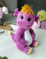Linus the dragon crochet pattern