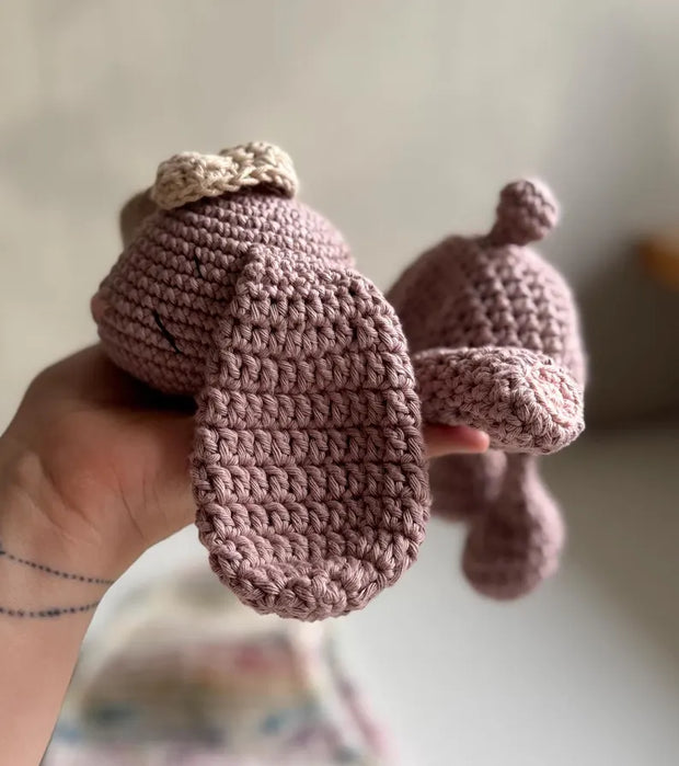 Crochet Amigurumi Pattern Snuggle Bunny Daisy