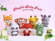 Playful Baby Pack Crochet Patterns Bundle