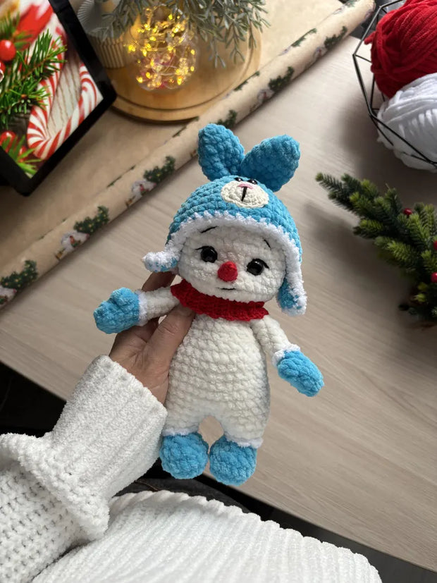 Crochet Snowmen pattern