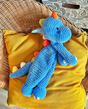 Crochet dinosaur snuggler