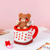 Combo 3in1 Sweetheart Cup Crochet Patterns