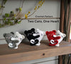 Crochet Pattern – Two Cats One Heart