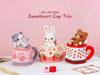 Combo 3in1 Sweetheart Cup Crochet Patterns