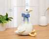 Crochet Goose Pattern  With Blue Bow