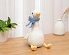 Crochet Goose Pattern  With Blue Bow